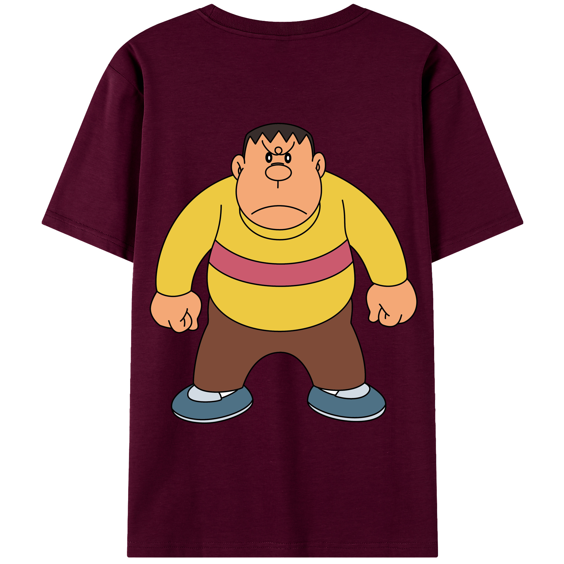 （画像用） ドラえもん 剛田武 Doraemon Gouta Takeshi レディース半袖Tシャツ(バックプリント)